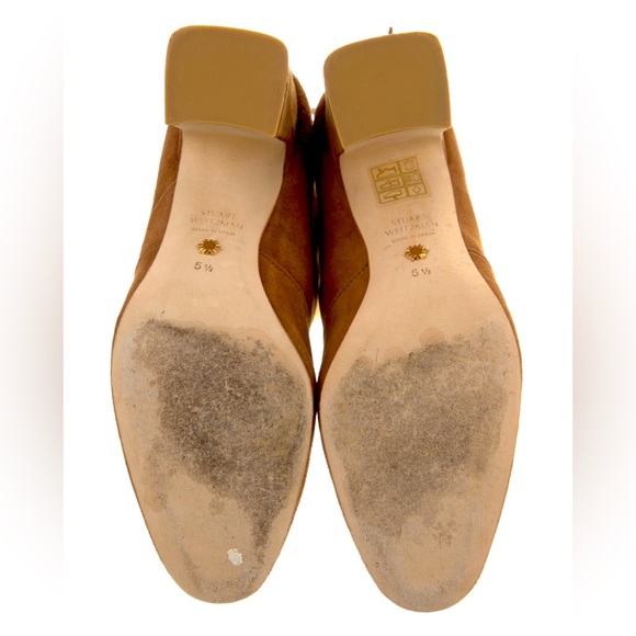 Stuart Weitzman Suede Over-The-Knee Sock Boots - Picture 5 of 5